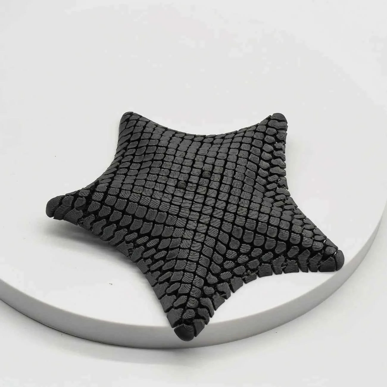 3D Printed Starfish Ornament 12cm Marine Animal Decor Ocean Themed Desk Toy Movable Joints Stress Relief Home Office Gift