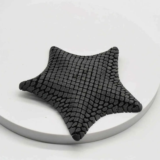 3D Printed Starfish Ornament 12cm Marine Animal Decor Ocean Themed Desk Toy Movable Joints Stress Relief Home Office Gift