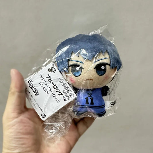10cm New Blue Lock Plush Pendant KeyChain Isagi Yoichi Nagi Seishiro Mikage Reo Rin Itoshi Itoshi Sae Action Doll Toy Bag Gift SS69