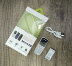 BM310 Small Mobile Phones Unlocked Bluetooth Earphone Telephone Low Radiation Automatic Call Recording Dual SIM Small Cell Phone