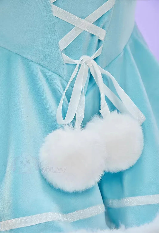 Vaporeon Umbreon Sylveon Anime Cosplay Costume Set for Women Polyester