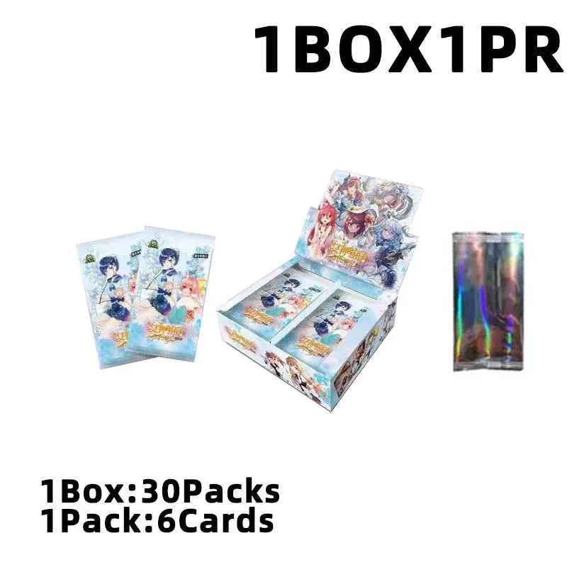 Goddess Story Collection Cards Board Playing Games Carts Paper Kids Toys Anime Gift Table Christmas Brinquedo