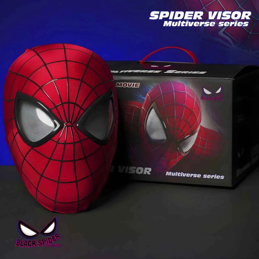 SpiderMan Superhero Launcher Spiderman mask Halloween Cosplay Spider-Man Launcher Suction Cup Ejection Christmas Birthday Gift