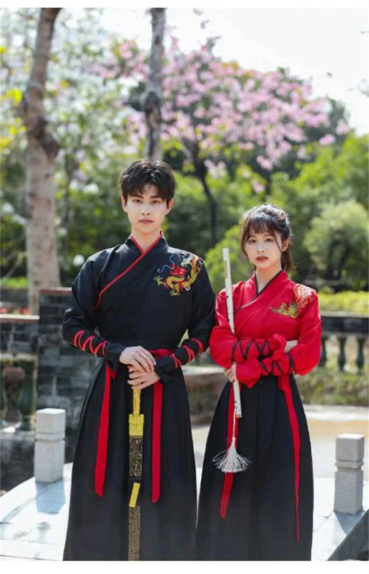 Japanese Vintage Kimono Samurai Cosplay Clothing Woman Man Chiinese Hanfu Crane Embroidery Cardigan Yukata Full Sleeve Retro