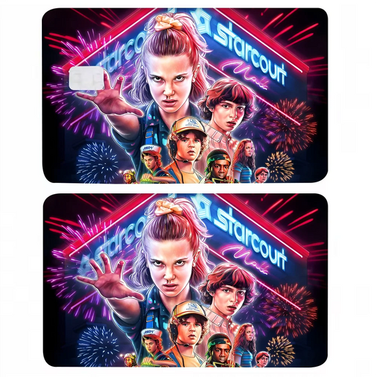 Stranger Things Credit Card Skin Stickers For VISA Bank Card Transportation Card Waterproof Sticker Anti-scratch Women Gift SS69 9.69 1 Set / z1