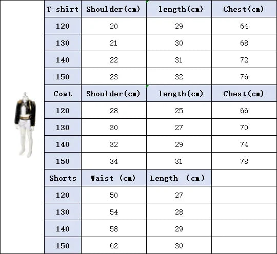 SS69 Anime Girl Group Cosplay Costume - Polyester Top and Pants Set