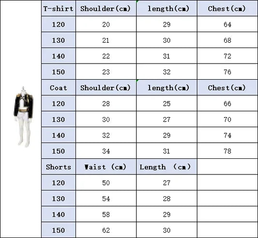 SS69 Anime Girl Group Cosplay Costume - Polyester Top and Pants Set