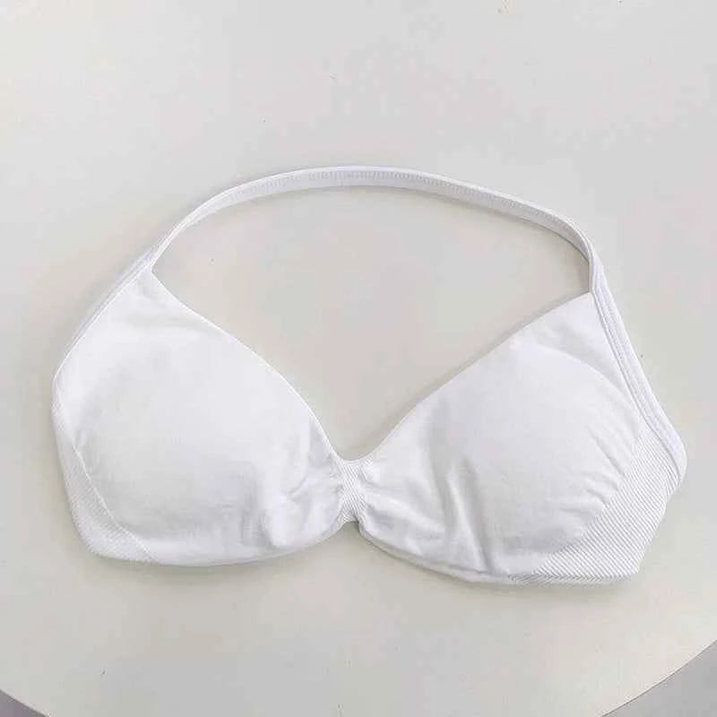 Women's High-Support Lace-Up Sports Bra - Thin-Strap Camisole, Seamless, Tight-Fit for Push-Up Training & Yoga, Gym Top