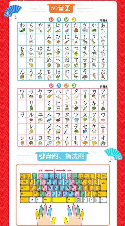 Japanese Self-Study Zero Basic Books Elementary Course Learning Material Standard Foreign Pronunciation Tutorial Entry Book SS69