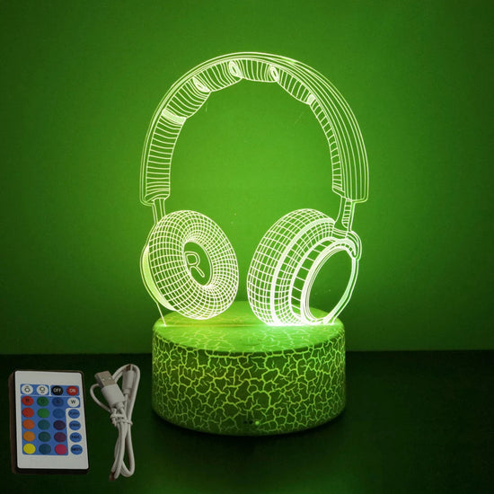 NEON GAMER 3D Lamp LED Night Light Gaming Setup RGB Children's Lamps Gamer Room Decoration Bedroom Table Lamp Personalized Gifts SS69 14.69 Cr16-Gaming 12
