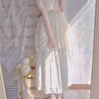 Greek Style Suspender Dress Lolita Elegant Gorgeous Lady