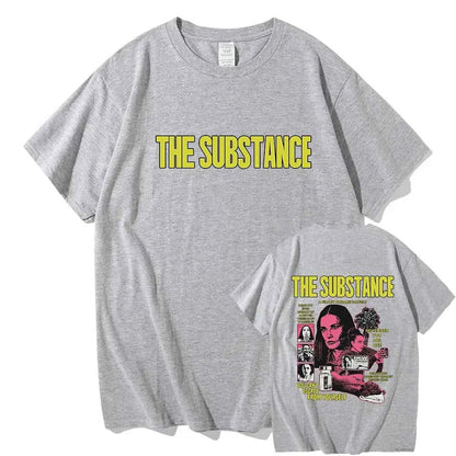 The Substance Monstro Elisasue T Shirt Men/women Harajuku Vintage Graphic Tshirt Classic Unisex High Quality Cotton Tee Shirts