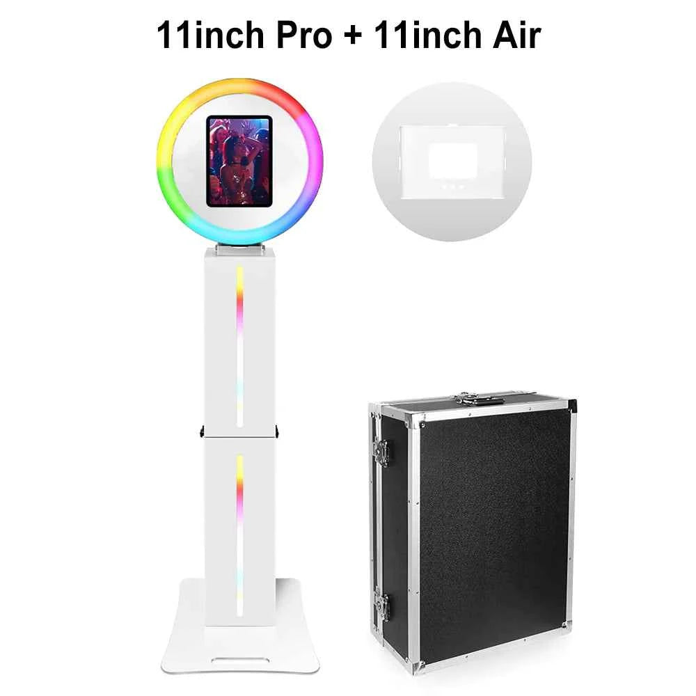 Photo Booth Machines Wedding For iPad 10.5'' 11'' 12.9'' 13'' 12.3'' ipad Photobooth with 2 Panels 9.7 Selfie Photo Booth