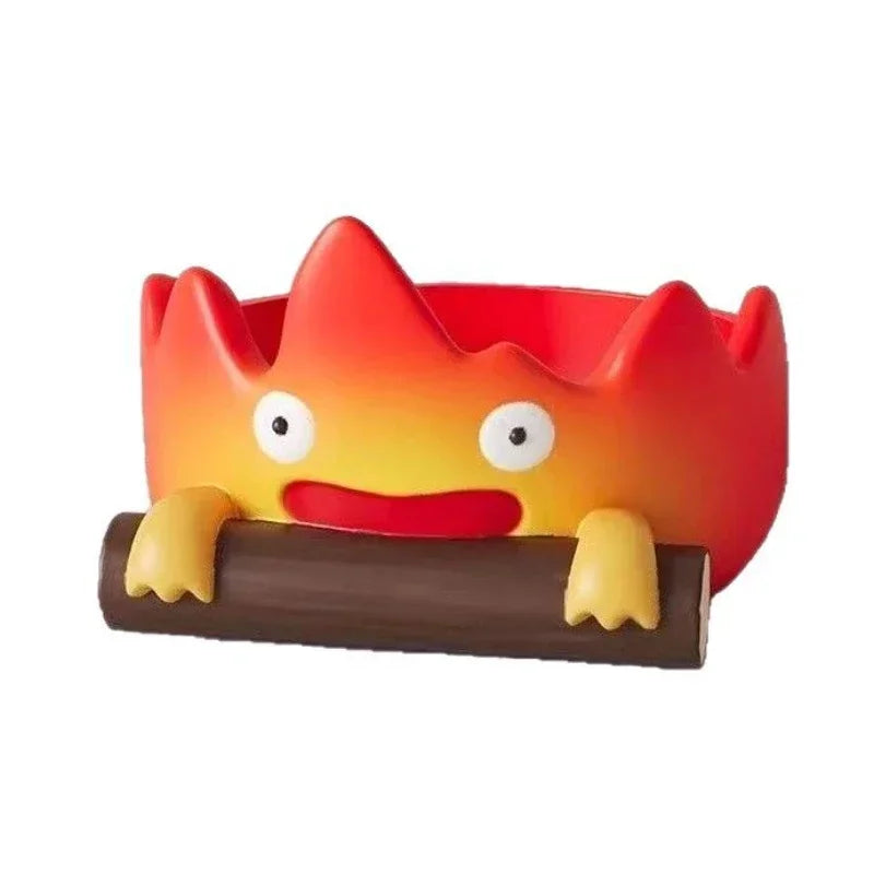 Resin Cartoon Fire Person Key Storage Holder