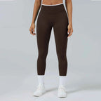 Seamless High Waist Yoga Pants Women Tummy Control Leggings Stretchy Soft Workout Running Leggings Comfortable Gym Sports Tights