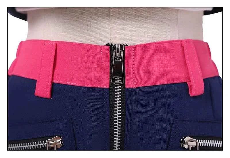 KPop Rumi Cosplay Costume Wig Women Girls Halloween Carnival Comic-con Party Role Playing Outfits