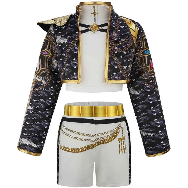 halloween costume girl anime movie cosplay role play set Halloween stage performance Korean girl group fashion costume