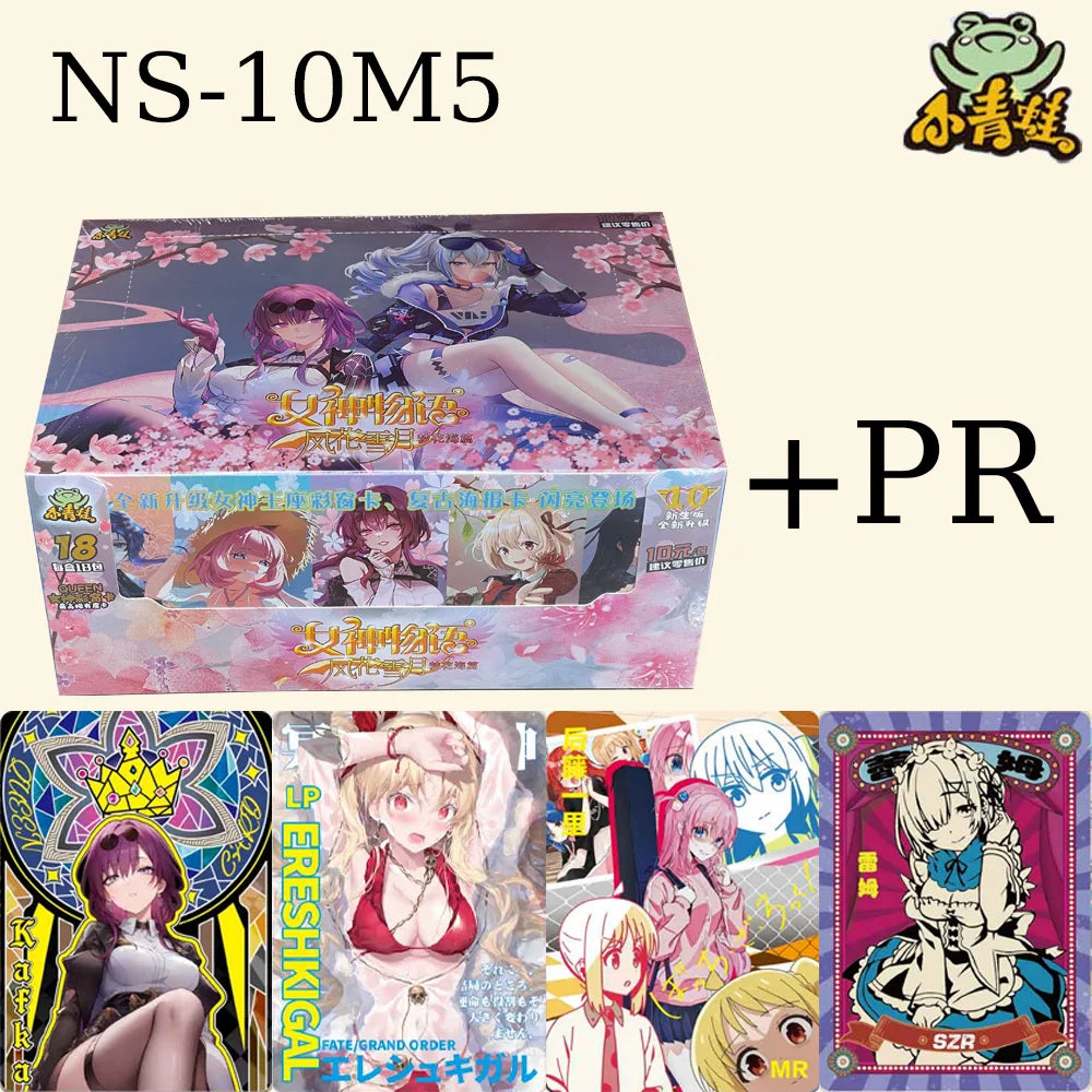 Goddess Story 10M05 Cards PR card Anime Girls TCG CCG Booster Box  Feast Booster Box Doujin Toys and Hobbies Kids Gift