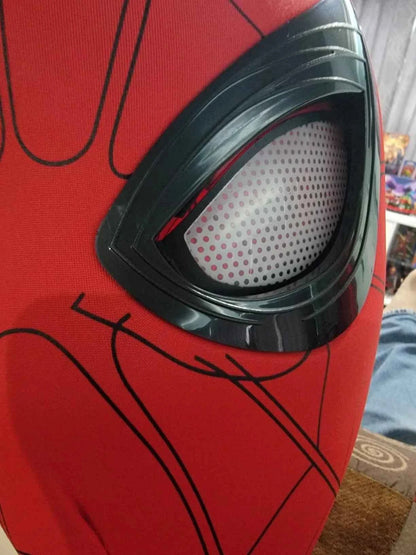 SpiderMan Superhero Launcher Spiderman mask Halloween Cosplay Spider-Man Launcher Suction Cup Ejection Christmas Birthday Gift