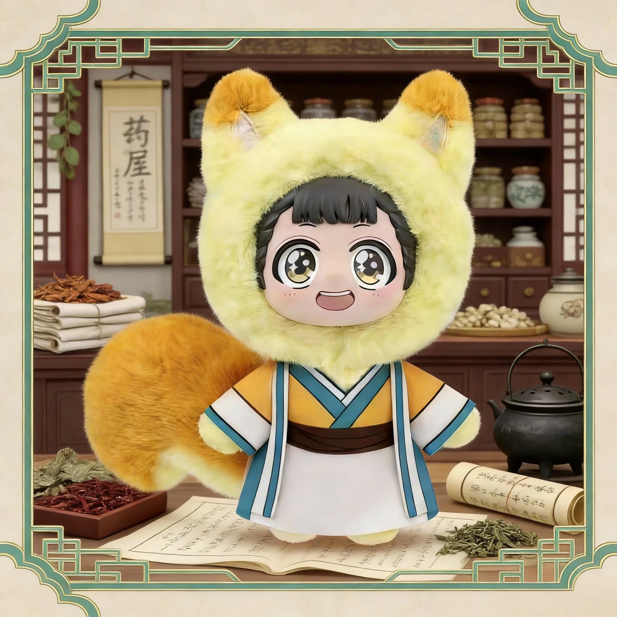Bandai Apothecary Diaries Cute Pet Blind Box Figure