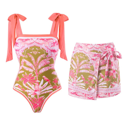 2023 New Arrival Push Up Women Bikini Set Floral Printed Ruffle Bikinis Strappy Bandage Swimwear Brazilian Biquini Bathing Suit SS69 31.69 YQW23007P3 / XL