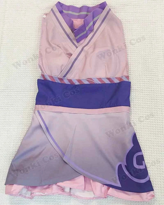 New Arrival Yumemizuki Mizuki Cosplay Costume Wig for Game Impact Women Kimono Dress Women Role Play Outfits