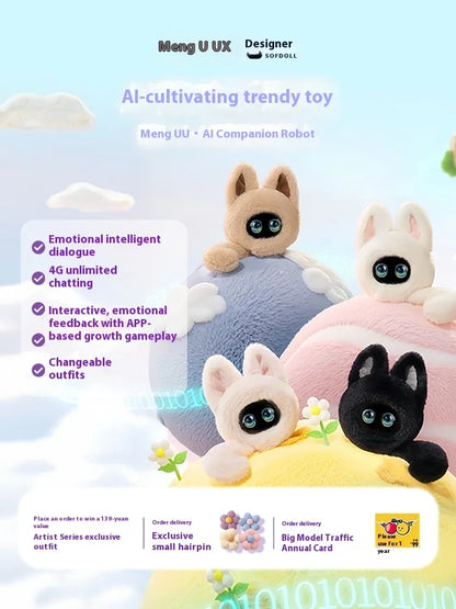 MUU AI Companion Robot Emotional Interaction Plush Toys Robot Remote Conversation long-term Memory Cartoon Robot Children Gifts