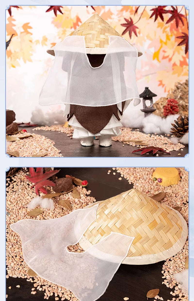 Anime Tian Guan Ci Fu Xie Lian Plush Doll TGCF Stuffed Toy Plushies Heaven Official’s Blessing Change Suit Dress Up Toy 20cm SS69