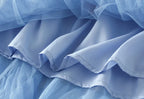 Tiered Tulle Maxi Skirt - Elegant A-Line High Waist Mesh