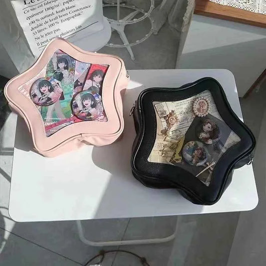 Original Cute Kawaii Ita Bag Anime Five Pointed Star Two-dimensional Crossbody Bag Street Fashion Ulzzang Shoulder Bag