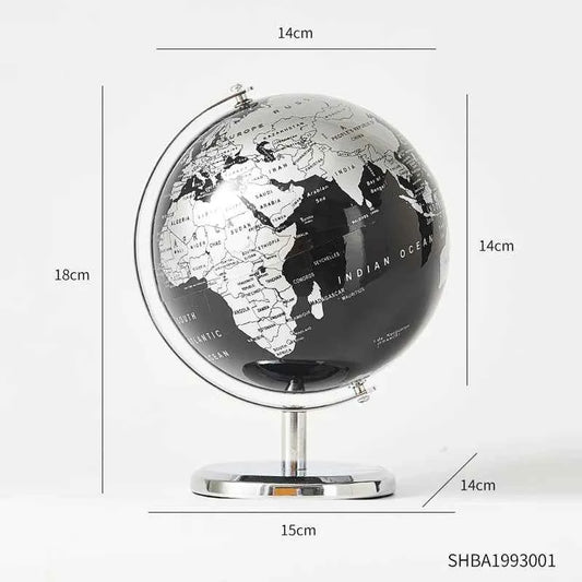 Home Decor Accessories Retro World Globe Modern Learning World Map Globe Kids Study Desk Decor Globe Geography Kids Education