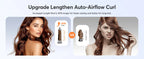 5-in-1 Hair Dryer Airstyler Ion Multistyler Hot Air Brush, 110,000 rpm with 32 mm Automatic Curling Iron, Straightener SS69