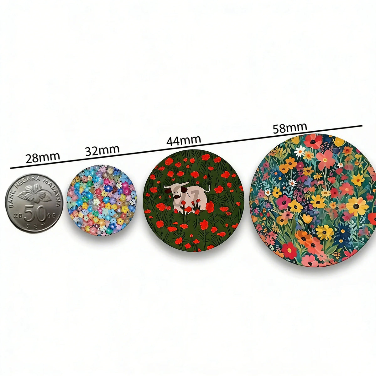 Movie Interview with the Vampire   Laser Badge Applicable For Backpack Clothes Hats Decor Creative Accessories