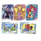 Genuine Winx Club Card Magic Bag Fairy Bag Fairy Wonderland Cards Bloom Stella Flora Anime Cards Toys Customized Birthday Gifts