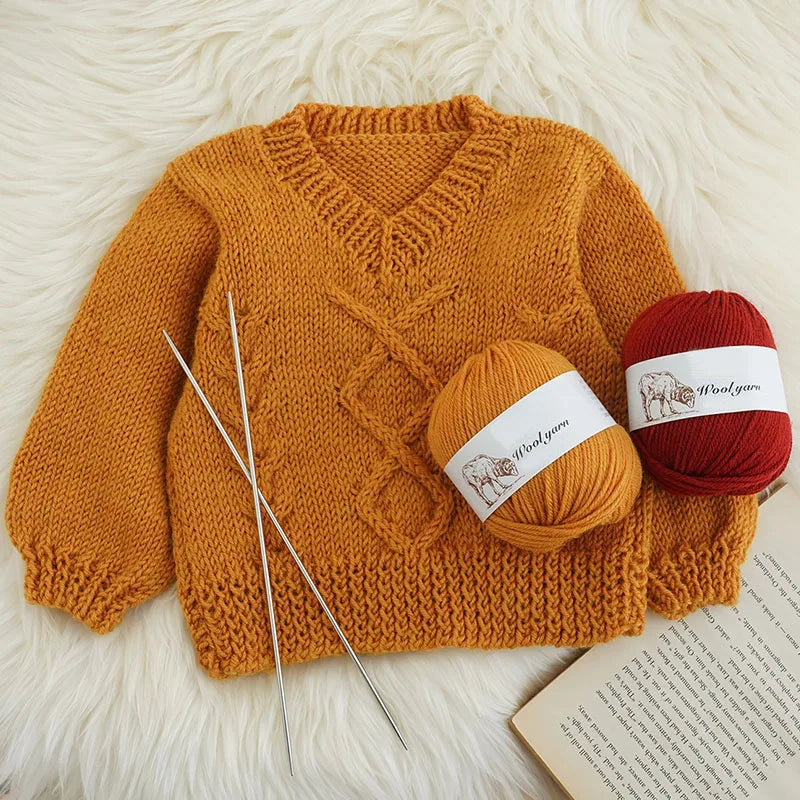 500g pure wool yarn fine count cashmere medium coarse yarn for making warm sweaters and scarves for autumn and winter