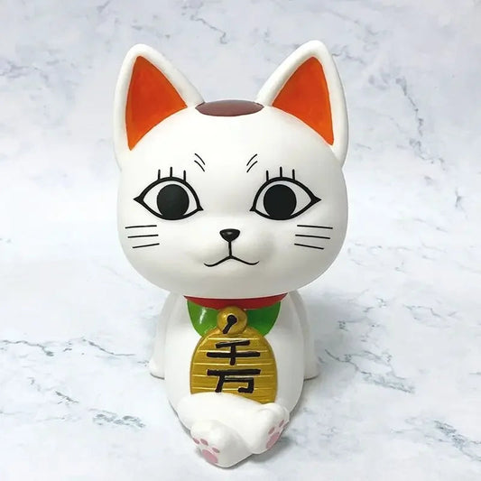 17.5CM Dandadan Piggy Bank Toys Cat Anime Action Figure Cute Home Decor Custom Dolls PVC Model Collection for Kids Birthday Gift SS69 48.69 17.5cm Lucky Cat