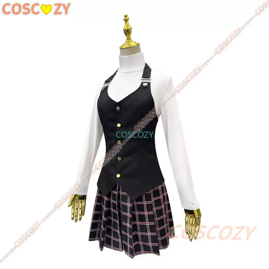 Game Cosplay Costume Queen Makoto Niijima Cosplay Costume Woman School Uniform Christmas Carnival Party Dress Wig Costumes SS69