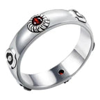 Anime Cosplay Ring Hayao Miyazaki Sophie Howl Costumes Unisex Metal Rings Jewelry Prop Accessories Gift SS69 8.69 1Pc Red