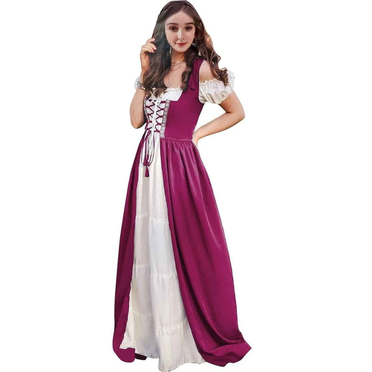 Medieval Renaissance Drama Dance Costume Halloween Girdle Cos Dress Halloween Costumes for Women Dress Love Live Cosplay