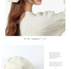 100% Wool Oversize Women's Beret Hat - Warm & Stylish Painter Cap