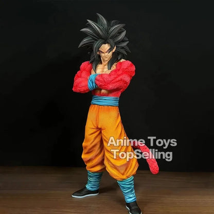 Anime Dragon Ball Figure Super Saiyan 4  Son Goku Statue PVC Collection Model Toys Gifts SS69