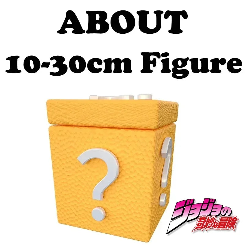 JOJO s Bizarre Adventure Blind Box Figure 3 9cm 10 30cm Anime Collectible Model Toy Random Surprise Gift PVC Figurine for Fans
