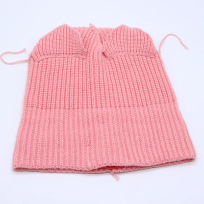 Long fox Ears Knitted Hat Men Women Rabbit Ear Warm Crochet Beanies Kpop Hip Hop Hat Winter Skullies Cap Y2k Christmas Gifty