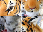 3D Animal Design Backpack for Girl Tiger Lion Leopard Panda Fur School Bags Women Chain Clutch Crossbody Shoulder Bags Purse