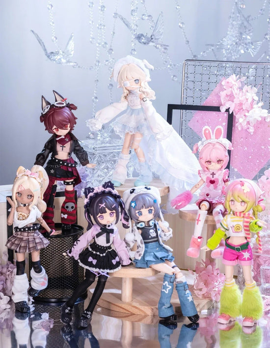 In Stock Freedom Claim Electronic Cute Pet 1/12 BJD Blind Box Action Figure Doll Trendy Toy Ornaments Figure Cute Boy Girl Gift SS69