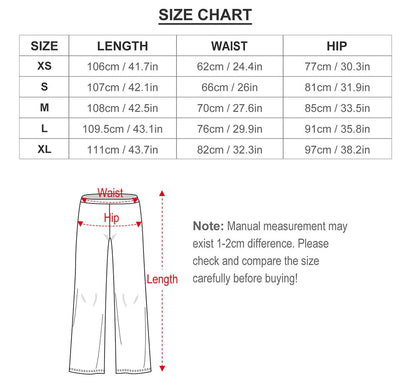 Heart Confetti Pants Elastic Waist Pink Valentines Day Streetwear Flare Pants Summer Casual Pattern Oversize Trousers SS69