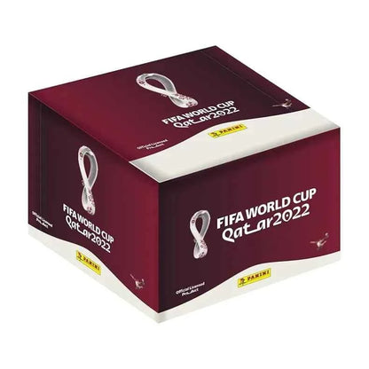 Panini Official FIFA World Cup Qatar 2022 Sticker Album Box, 50 Packets, Collect & Trade, Limited Edition