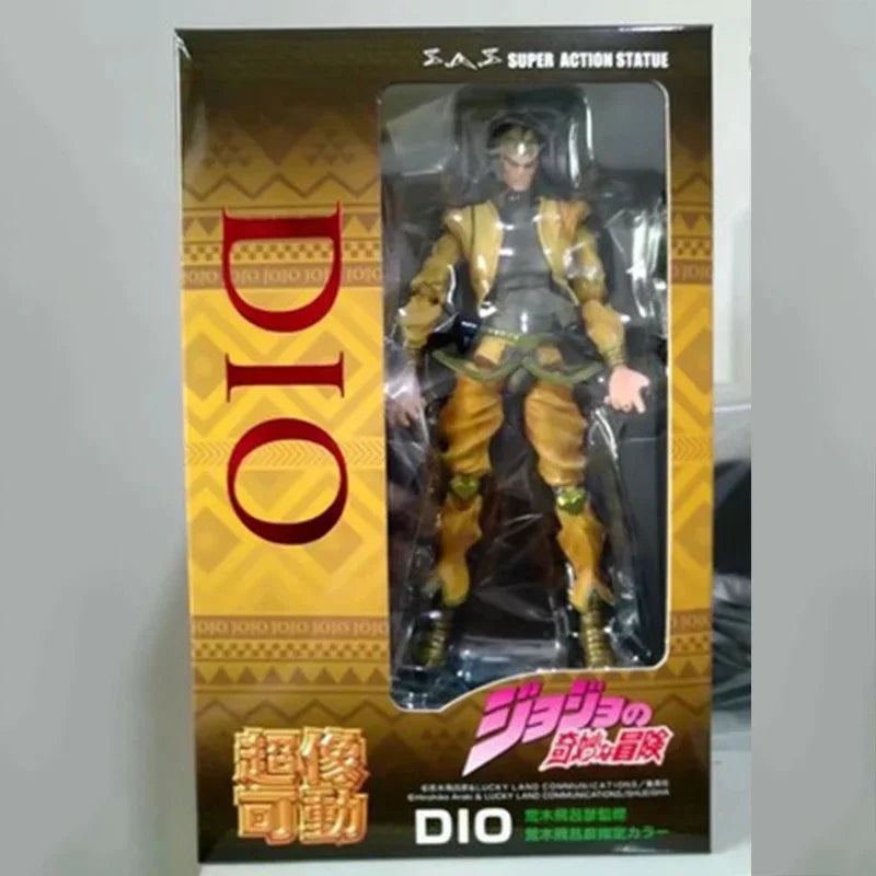 15cm Anime Jojo Bizarre Adventure Kujo Jotaro Dio Brando Diavolo Bruno Bucciarati Abbacchio Jolyne Cujoh Valentine Action Figure