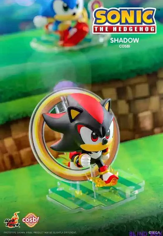 In Stock Original Hottoys Cosbi Sega Action Figure Sonic Hedgehod Anime Figures Children Toys Ornament Birthday Gift