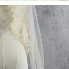 Japanese Sweet Lolita Ruffle Chiffon Shawl Top